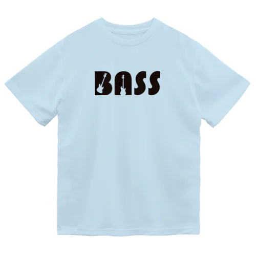 BASS&BASS（黒） ドライTシャツ