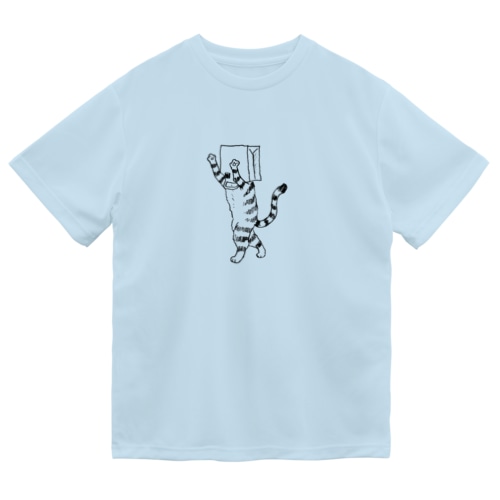ふくろねこ（ねこかもいぬかも） Dry T-Shirt
