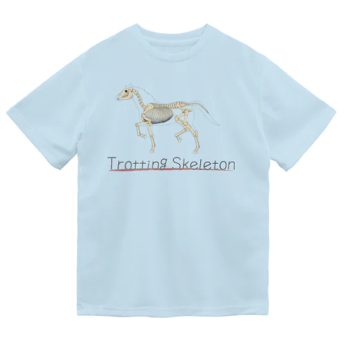 Trotting Skeleton ドライTシャツ