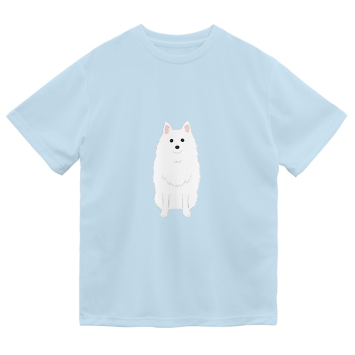 スピッツ(おすわり) Dry T-Shirt
