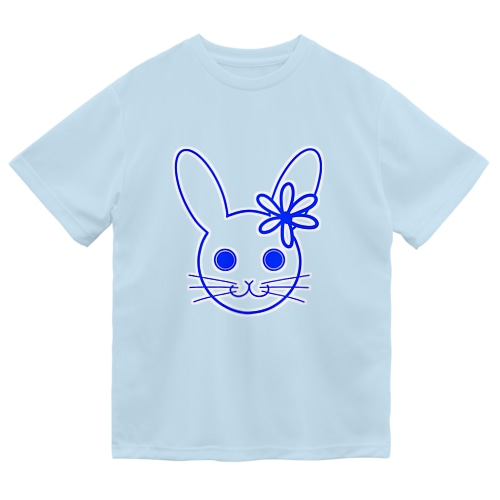 びっくり♥らびこ♥ブルー Dry T-Shirt