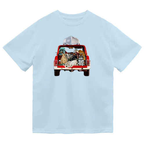 BUHI in キャンピングカー ドライTシャツ