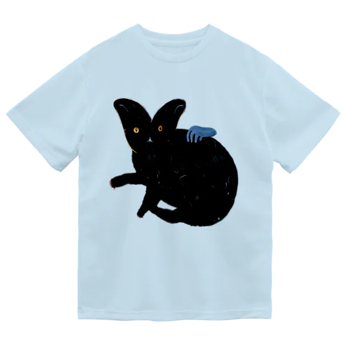 撫で猫 Dry T-Shirt