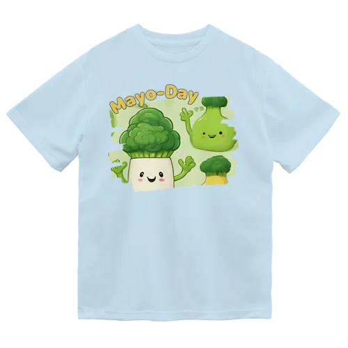 マヨ好きは、毎日がマヨネーズの日🥦 ドライTシャツ