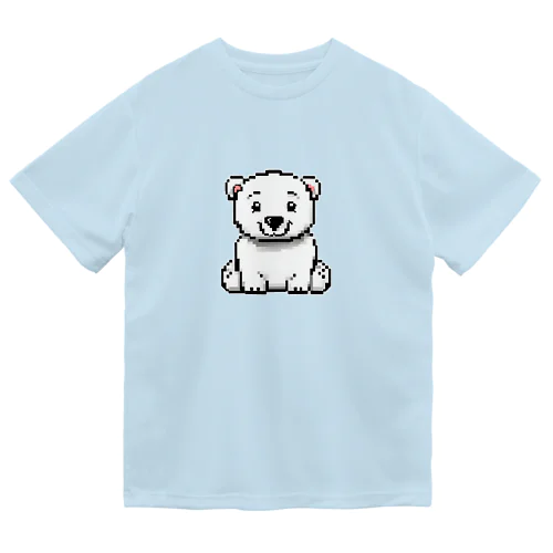 子供のシロクマ(ドット) Dry T-Shirt