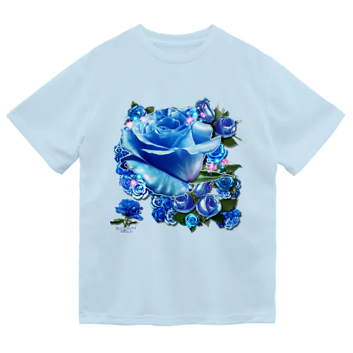 Blue Rose of Miracle Dry T-Shirt