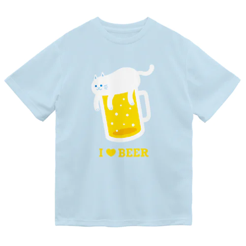 ねこ泡ビール Dry T-Shirt