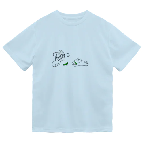 夏の日の馬 Dry T-Shirt