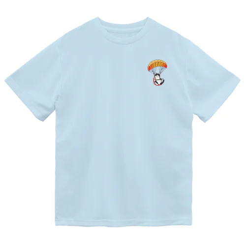 にゃんこパラグライダー Dry T-Shirt