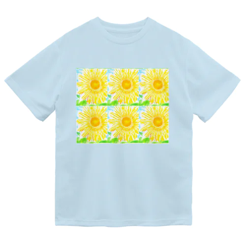 🌻夏休み日記のひまわり🌻 Dry T-Shirt