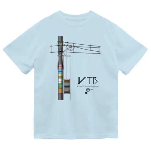 WTBと電柱（高崎エリア） Dry T-Shirt