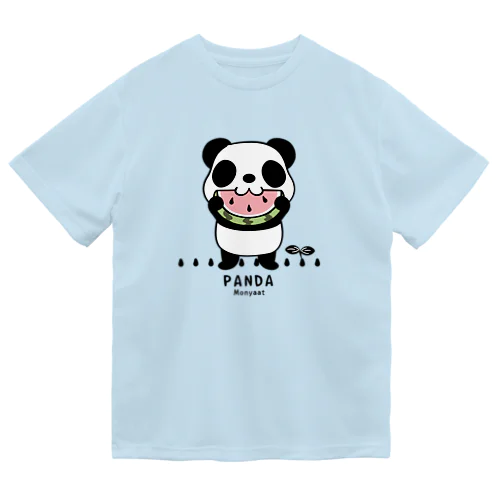 スイカを食べるパンダちゃん C Dry T-Shirt