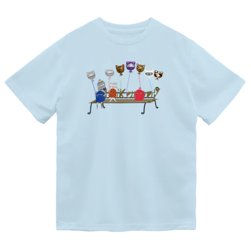 MolKaron7　ロゴと風船 Dry T-Shirt