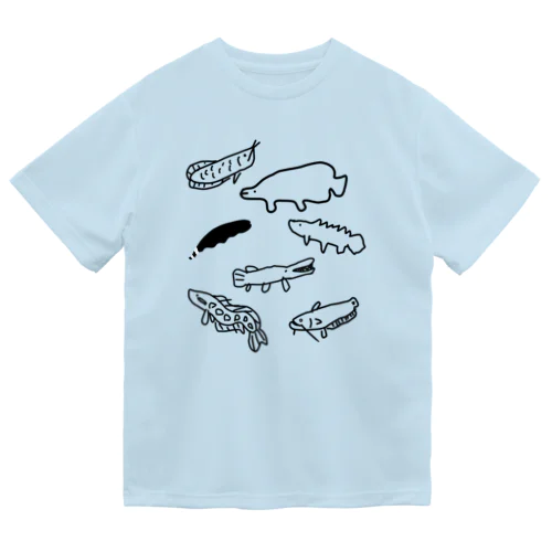 淡水魚たち ドライTシャツ