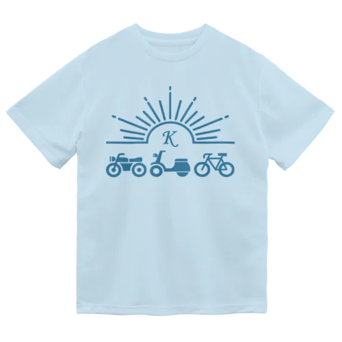 Koyagi motors Blue ドライTシャツ