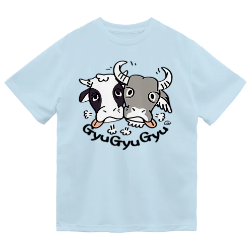 牛のギュウギュウB ドライTシャツ
