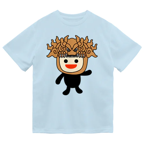 獅子噛っ子 ドライTシャツ