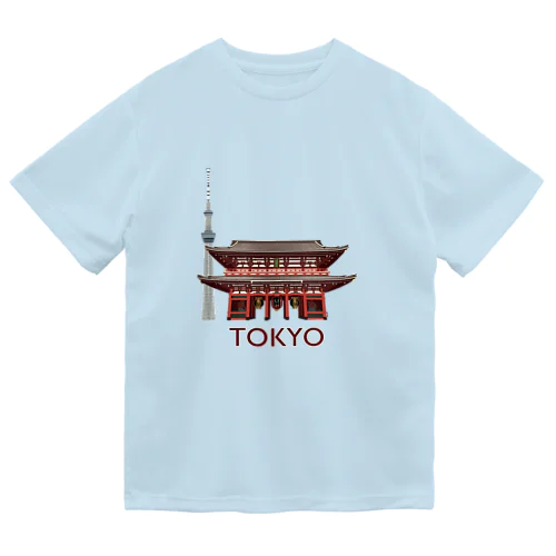 東京 浅草 Dry T-Shirt