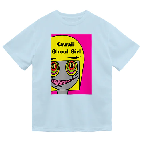 グールーのスー子さん（Kawaii Ghoul Girl） ドライTシャツ