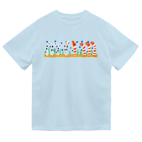 ゆらゆらチンアナゴとニシキアナゴ Dry T-Shirt