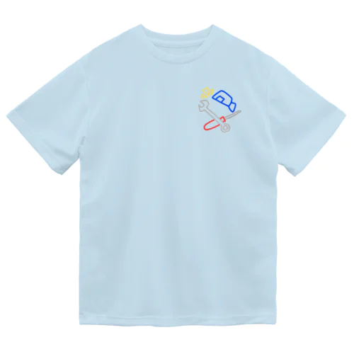 工具くん(カラフル) ドライTシャツ