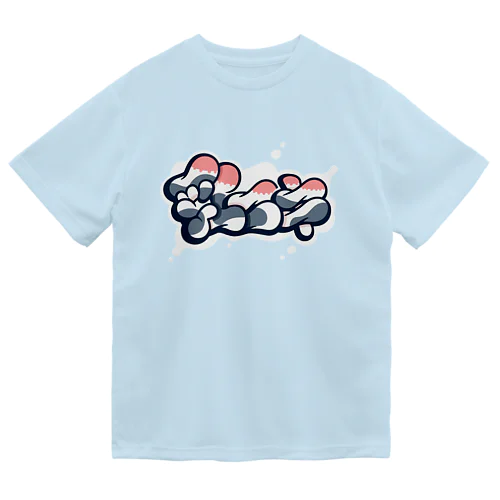 乳ニキ デザイン (ホルスタイン) ドライTシャツ