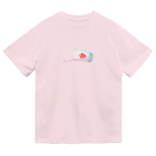 イチゴミルクウミウシ２ ドライTシャツ