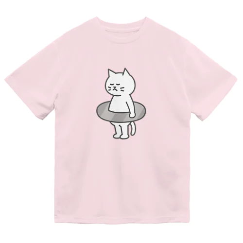 プールが苦手な猫 ドライTシャツ