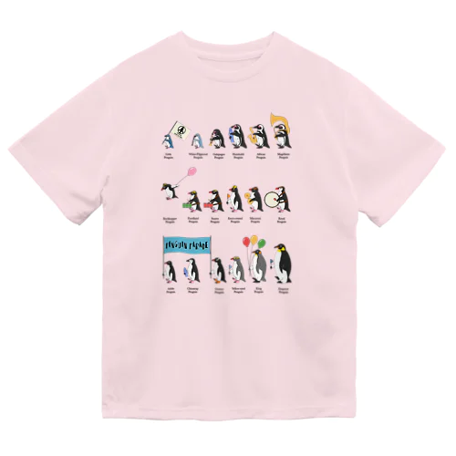 ペンギンパレード Dry T-Shirt