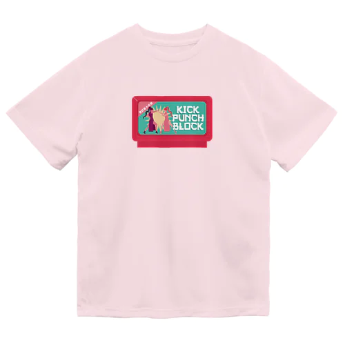 踢腿冲撞阻挡【キックパンチブロック】 ドライTシャツ