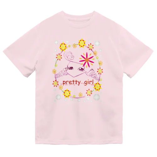 pretty girl ドライTシャツ