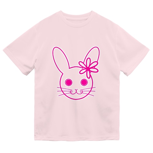 びっくり♥らびこ♥ピンク Dry T-Shirt