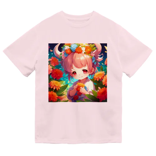 デーモンプリンセスは、お花がお好き💗 Dry T-Shirt