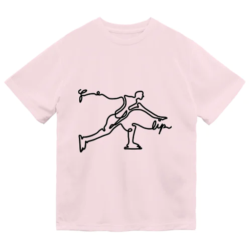 【太字】　フリップ　フィギュアスケート Dry T-Shirt