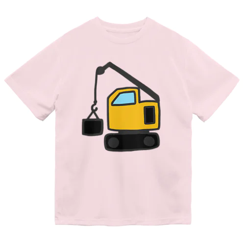 クレーン車 ドライTシャツ