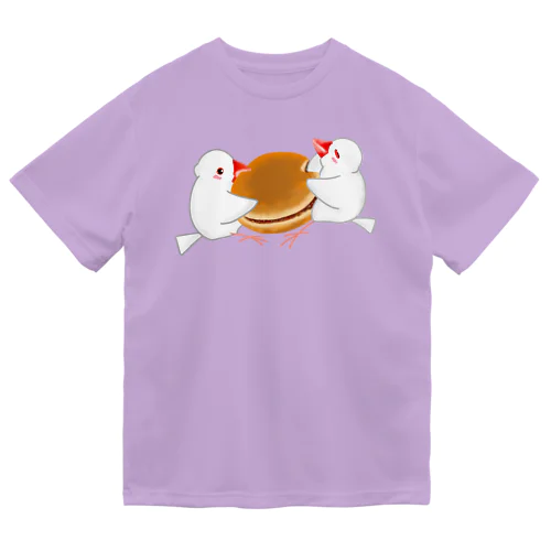 どら焼きと文鳥ず ドライTシャツ