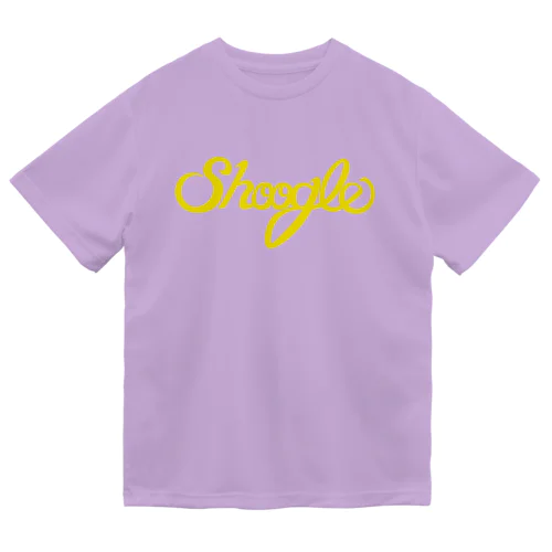 Shoogle(シューグル・週グル・週刊少年グルメ)ロゴ イエロー ドライTシャツ