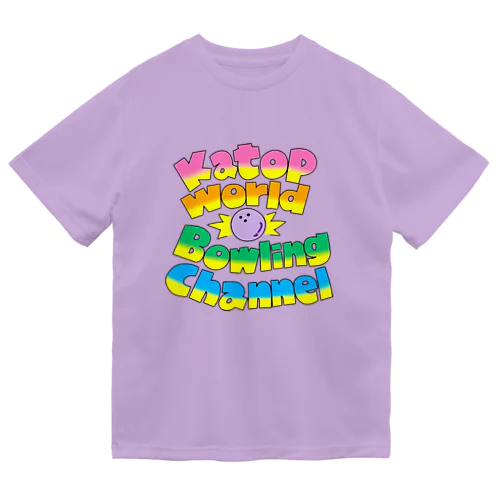 Kato P World Bowling Channel ロゴカラー ドライTシャツ