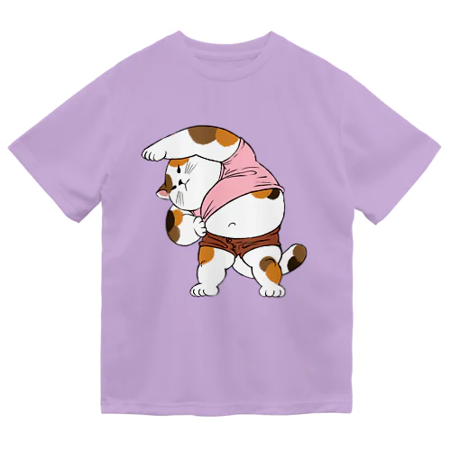 体操にゃんこ Dry T-Shirt