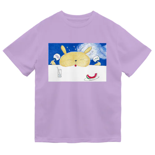 うさ太夏バテ2 ドライTシャツ