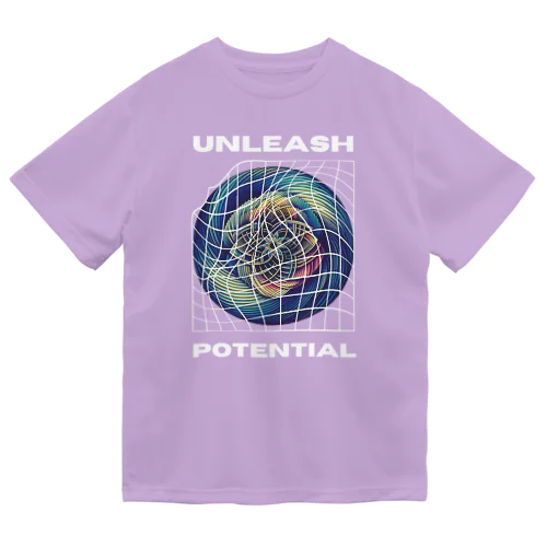 "Unleash Potential" Graphic Tee & Merch Dry T-Shirt