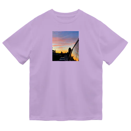 Street - Sunset ドライTシャツ