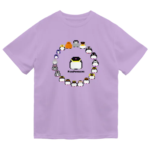 16bit Penguins Allstars(Circle) Dry T-Shirt