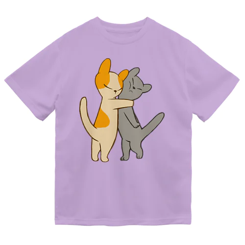 スキスキネコ ドライTシャツ