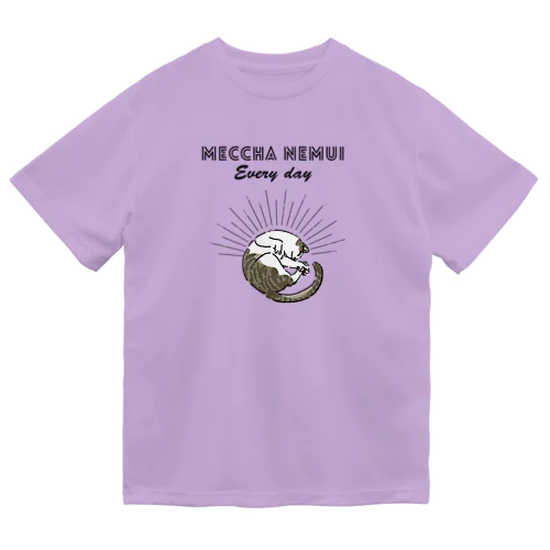 MECCHA NEMUI ねこ ドライTシャツ