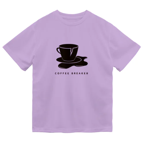 COFFEE BREAKER (黒) ドライTシャツ