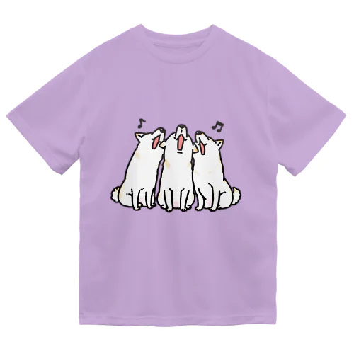 歌う三柴（白） Dry T-Shirt