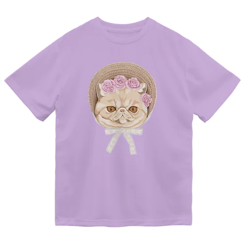 Exotic shorthair×ボンネット帽 Dry T-Shirt