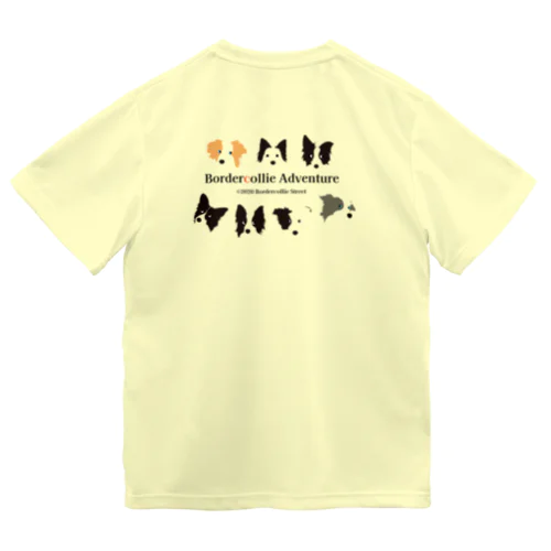 7 Border Collies-1 ドライTシャツ