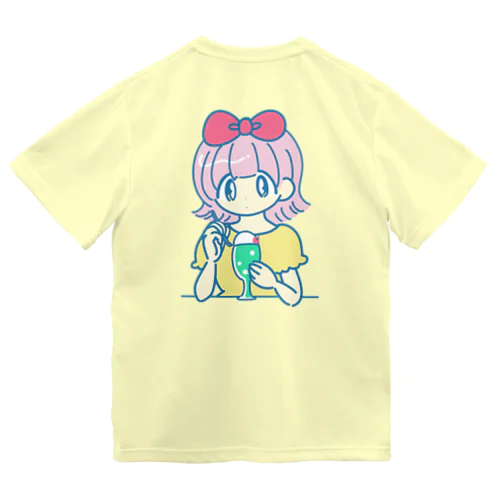 クリームソーダでひといき ドライTシャツ